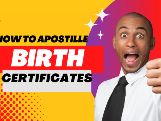 Birth Certificate Apostille Service